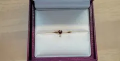 STAR JEWELRY Girl ストーンピアス 赤 片耳用のサムネイル