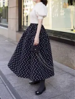 HYEON 完売！jacquard skirt "tsubutsubu"