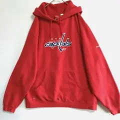 A101　Reebok　NHL　スウェットパーカー　Lサイズ　US古着　ビック