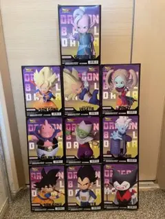 ドラゴンボールDAIMA パネル付きフィギュア 全10種セット