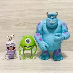 モンスターズインク　アクションフィギュア　マテル　サリー　マイク　ブー　ポーチのサムネイル