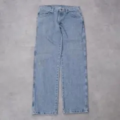 Wrangler ラングラー W31 ブルーデニム ボトム 青 古着 15137