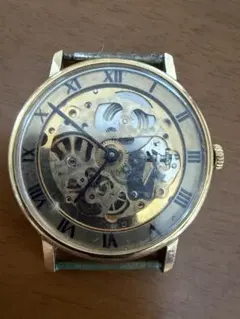 Bulova ブローバ/ 97A138 スケルトン 革ベルト - メルカリ