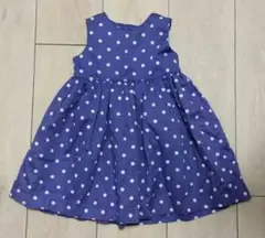 18サイズ　carter's　水玉ワンピース　70〜80