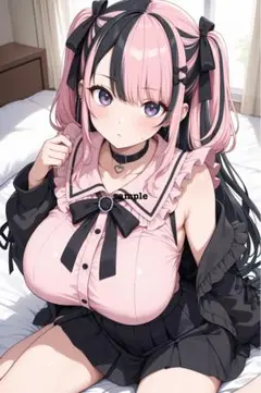 m841 AIイラスト　かわいい　A4ポスター