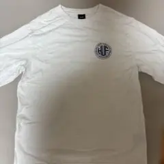 HUF 長袖Tシャツ ホワイト サークルロゴ