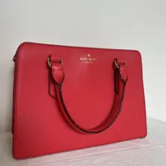 katespadeハンドバッグ ショルダー付　赤