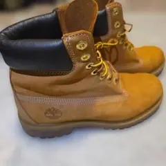 Timberland 6インチ　イエローヌバック　ブーツ　25cm