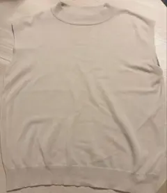 ノースリーブ　サマーニット