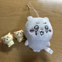 ちいかわストラップ 栗まんじゅう・シーサーマスコット