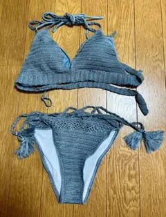 三愛水着楽園　かぎあみニットビキニ