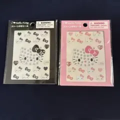 Hello Kitty ハローキティストーン付きシール サンリオ　2枚セット
