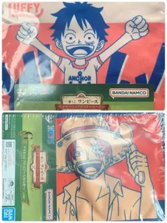 ☆ ワンピース　一番くじ　タオルコレクション　ルフィ　シャンクス