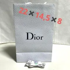 Dior ショップ袋 ホワイト リボン付き （訳あり）のサムネイル