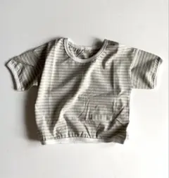 sale 韓国子供服　半袖　ボーダートップス　男の子　女の子