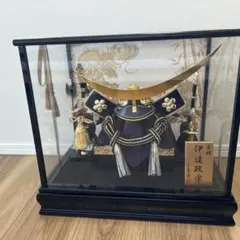 伊達政宗　兜　節句　男の子　祝い　ケース入　生誕祝い