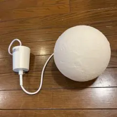 ホワイト球形ペンダントライト