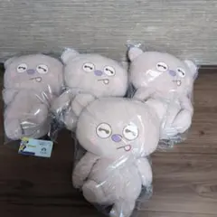 ミニオン 赤いほっぺスーパーラージぬいぐるみ　ティム　　ぬいぐるみ　4体セット