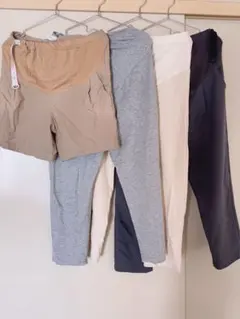 マタニティパンツセット 4色