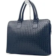 【極美品】ボッテガヴェネタ ビジネスバッグ ブリーフケース イントレチャート黒