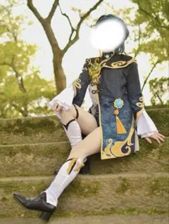 原神 行秋 コスプレ衣装　三分妄想　Sサイズのサムネイル