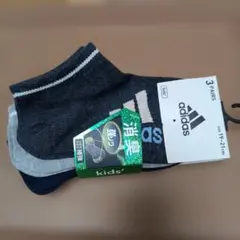 【19-21㌢】キッズ靴下　３足セット　アディダス　adidas