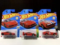 ホットウィール 2025 新作 ベーシックカー フェラーリ 3種セット