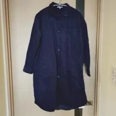 グローバルワーク　コーデュロイ長袖シャツワンピース