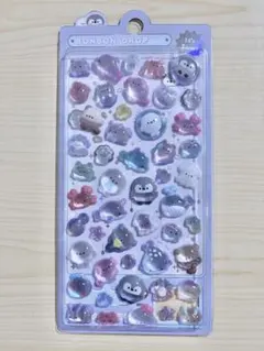 韓国限定 ボンボンドロップシール 海の生き物 海のなかまたち 正規品