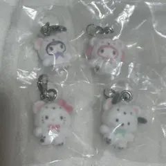 ふわふわスノー サンリオ めじるしアクセサリー