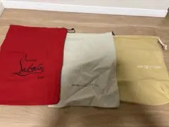 Louboutin/Pellico/SergioRossi ショップ袋3点セット