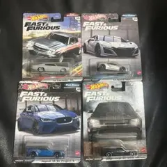 ワイルドスピード ホットウィール4台セット