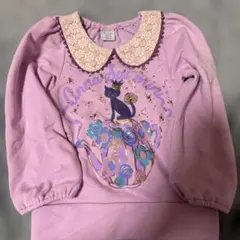 ANNA SUI mini トレーナー ラベンダー 猫 ティーポット　パーカーのサムネイル
