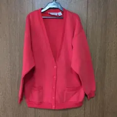 【超美品　インポート古着】スウェットカーディガン