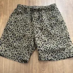 グローバルワーク　ヒョウ柄 ハーフパンツ 140サイズ