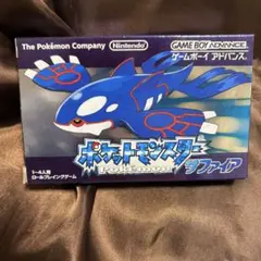 極美品② ポケットモンスター サファイア ゲームボーイアドバンス