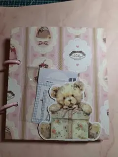 ✳ハンドメイド✳バラメモお裾分けリングファイル・2375✳