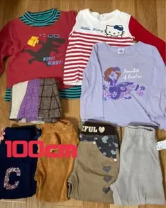 子ども服★女の子★100cm★冬服★秋服★まとめ売り