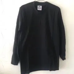 新品◯PRO CLUB 長袖カットソー◯ 黒　ブラック　Sサイズ　シンプルのサムネイル