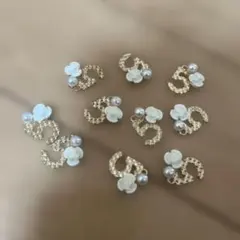 ゴールドのチャーム10個セット