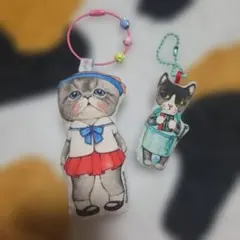 コヤンイサムチョン＊薄型ぬいぐるみチャーム[ジョーズちゃん