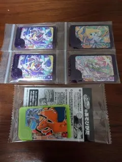 ポケモンフレンダ　ルナアーラ2枚　ジラーチ　サーナイト　おまけ　リザードン