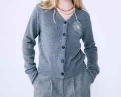 最初で最後のお値下げ★Mardi Mercremi_長袖カーディガン(free) 2025年最新】Mardi カーディガンの人気アイテム - メルカリ