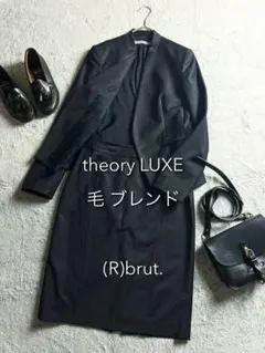 今期新作theory luxe 試着のみMoxie Stella Coat 38 - メルカリ