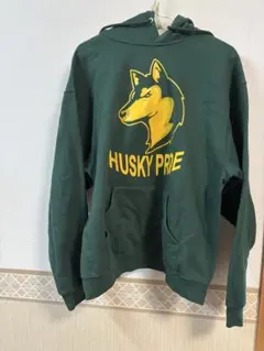 Jerzees HUSKY PRIDE パーカー 緑色