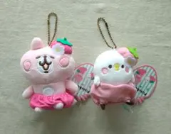 カナヘイ⭐️いちごパンツ ぬいぐるみマスコット2点セット - メルカリ