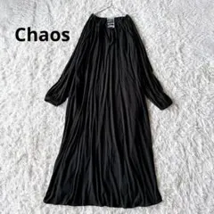 新品未使用Chaos/ プレコットンシャツワンピース 黒 - メルカリ