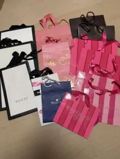 GUCCI ネクタイ箱➕ショップ袋14枚まとめセット