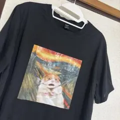 SHEIN ハムスター グラフィック Tシャツ ブラック Sサイズ