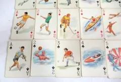 中国 体育柄 トランプ スポーツイラスト　オリンピック競技